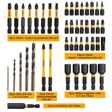 INGCO AKDL24502 Impact Screwdriver Bit Set 45Pcs
