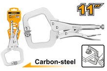 INGCO HCCLW0211 C-Clamp Locking Pliers 280Mm Cs
