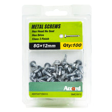 Akord Screw Metal Hex Washer Self Drilling Class 3 Finish #8/#10/#12/#14