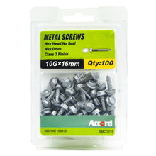 Akord Screw Metal Hex Washer Self Drilling Class 3 Finish #8/#10/#12/#14