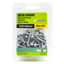 Akord Screw Metal Hex Washer Self Drilling Class 3 Finish #8/#10/#12/#14