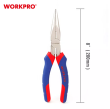 WORKPRO W031002 Long Nose Plier 200mm(8 Inch)