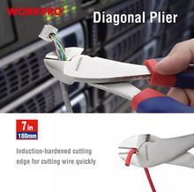 WORKPRO W031004 Heavy Duty Diagonal Plier 180mm(7 Inch)