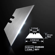 WORKPRO Utility Knife Blades 100PK W013005