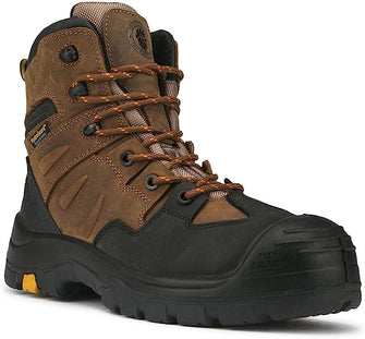 Rockrooster Safety Shoes AK669 Industrial Men's Composite Toe Waterproof Work Boots