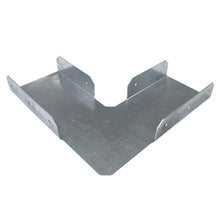Connectex Connector Plate Steel L Type Galvanized 240x240x1.2mm