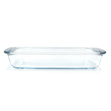 MUTBERG Glass Baking Dish Rectangular 1600ml (1.6 Quart)/2200ml (2.3 Quart)/3000ml (3.2 Quart)