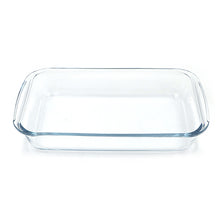 MUTBERG Glass Baking Dish Rectangular 1600ml (1.6 Quart)/2200ml (2.3 Quart)/3000ml (3.2 Quart)