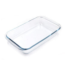 MUTBERG Glass Baking Dish Rectangular 1600ml (1.6 Quart)/2200ml (2.3 Quart)/3000ml (3.2 Quart)