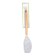 MUTBERG Spatula FDA Silicone with Rubber Wood Handle 31.9x6.3x1.8cm