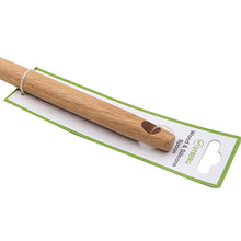 MUTBERG Spoon FDA Silicone with Rubber Wood Handle 34.5x7x1.8cm