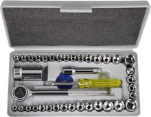 COMOWARE Socket Metric & Mechanic Tools Set 39 Pieces