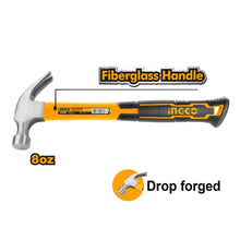 INGCO HCHS8008 Claw Hammer Fibreglass 8OZ
