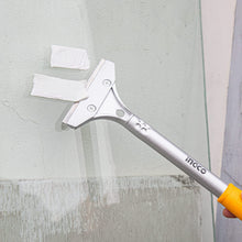 INGCO 4 Inch Razor Blade Floor Scraper Tool with 6pcs Metal Razor Blades for Removing