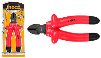 INGCO Insulated Diagonal Cutting Pliers 160mm - HIDCP01160
