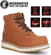 ROCKROOSTER Comfortable Safety Work Boots Men-AP828