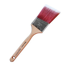 Paint Brush Angular Synthetic Fibers Beech Wood Handle