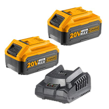 Ingco 20V 4.0Ah Battery 2 Pack and Charger Combo Kit