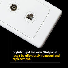 IGOTO AS322 Flat Wall TV Socket & Tel Socket