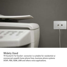 IGOTO AS322 Flat Wall TV Socket & Tel Socket