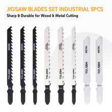TOLSEN Jigsaw Blade HCS For Wood/Metal Multiple Sizes