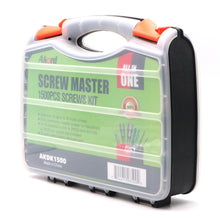 Akord Screws Assortment Kit 10 Types Popular Screws Set in 30 Size 1500pcs