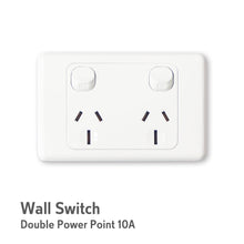 IGOTO AS315 Flat Wall Double Power Point 10A