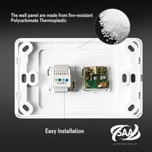 IGOTO AS322 Flat Wall TV Socket & Tel Socket