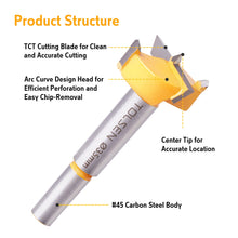 TOLSEN TS75654 Forstner Drill Bit 35mm