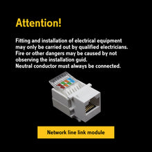 IGOTO AS324 Flat Wall DATA Socket 1 Gang