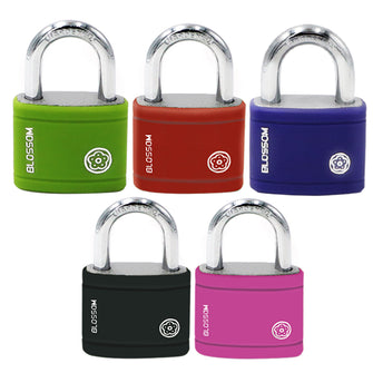 BLOSSOM Padlock Iron Cp Diamond With Plastic Covered 30mm 40mm 50mm