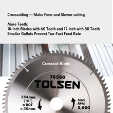 TOLSEN Saw Blade TCT for Wood/ Aluminium Multiple Sizes