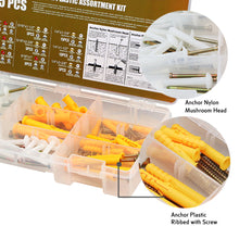 AKORD Anchor Plastic Assortment Kit 65PCS
