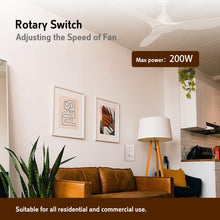 IGOTO AS329 Flat/Vertical Fan Speed Controller