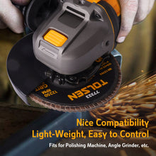 TOLSEN Zirconia Oxide Flap Disc for Stainless Steel 125X22.2mm 40# 60# 80# 120#