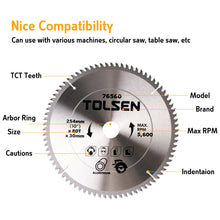 TOLSEN Saw Blade TCT for Wood/ Aluminium Multiple Sizes