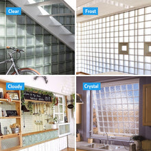 CSAIC Glass Block Square Hollow Frost/Ice Crystal/Clear Craft L190xD190xH80mm