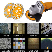 TOLSEN Single/Double Row Segmented Turbo Cup Grinding Wheel for Concrete