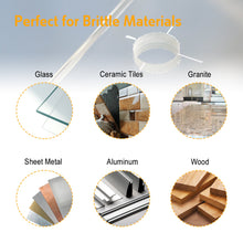 TOLSEN TS75688 Glass Drill Bits Set 5Pcs