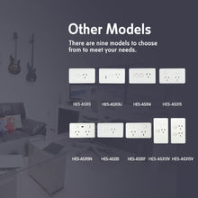IGOTO AS335 Flat Wall Switch Single Power Point 15A