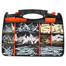 Akord Anchors Assortment Kit Hollow-Wall and Solid-Wall Anchors 306pcs