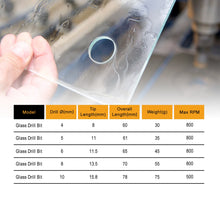 TOLSEN TS75688 Glass Drill Bits Set 5Pcs