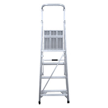 JINMAO Stepladder AL. with Safety Guard Rail Tested Max. 150KG Height  3 Steps-0.9M / 4 Steps-1.2M
