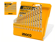 INGCO AKDB1195 Hss Twist Drill Bit Set 19Pcs