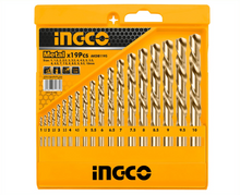 INGCO AKDB1195 Hss Twist Drill Bit Set 19Pcs