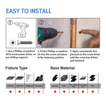 Akord Screw Plasterboard Yellow Assortment Kit 100PCS
