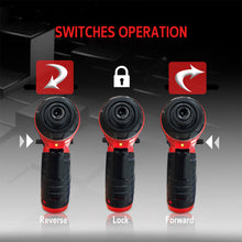 AKORD Cordless Screwdriver Kit 11PCS & Multi-purpose Screws Assortment 350PCS