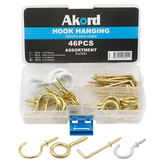 Hook Hanging Assortment Kit 46PCS-GWF-AKDK46H