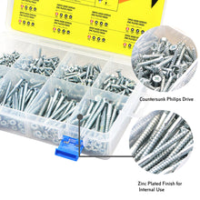 Akord Screw Wood Assortment Kit 560pcs AKDK560