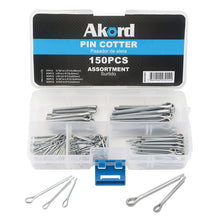Akord Pin Cotter Assortment Kit 150PCS
